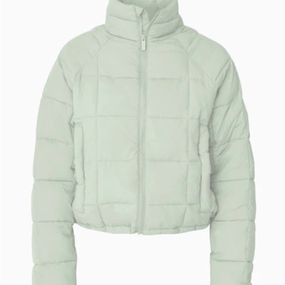 NWT: Halfdays Nellie Packable puffer (Small, sage)